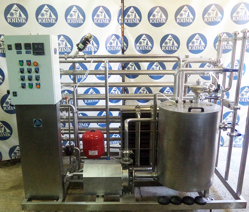 Изготовлена автоматическая пастеризационно–охладительная установка «ИВА 5000»