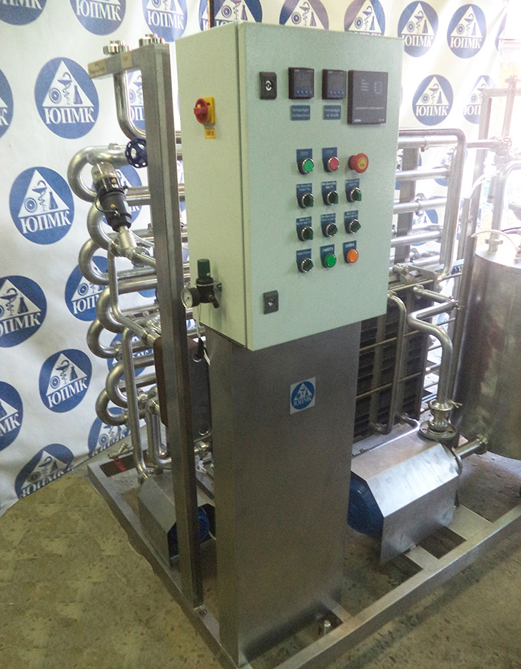 Изготовлена автоматическая пастеризационно–охладительная установка «ИВА 5000»